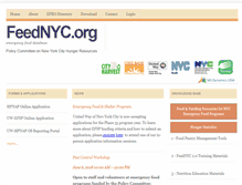 Tablet Screenshot of feednyc.org